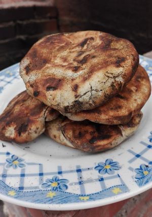 Una foto de Tortillas al rescoldo