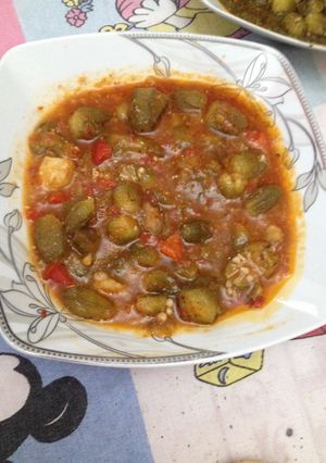 A picture of Okra Stew.