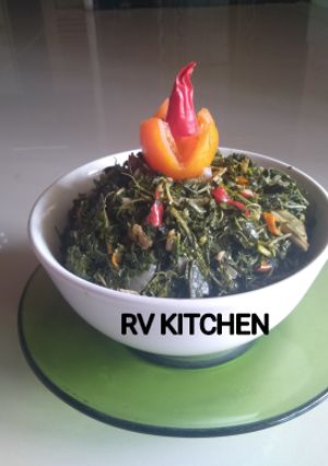 Foto resep Daun singkong kacak
