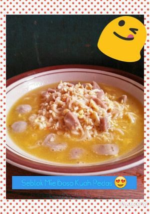 Foto resep Seblak Mie Bakso Kuah Pedas 😍