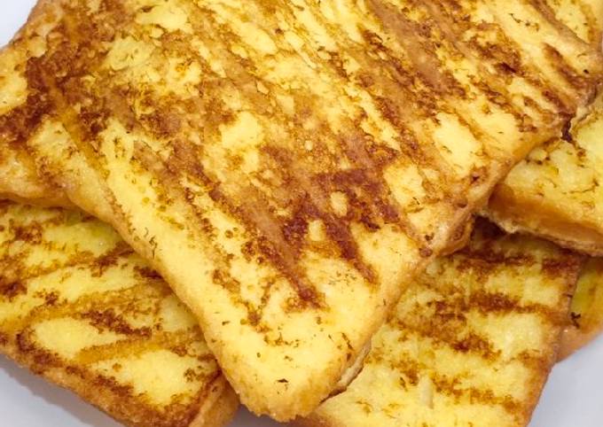 Cara Bikin FRENCH TOAST a.k.a Roti Panggang Telur Susu Praktis