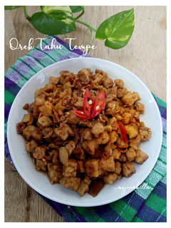 Foto resep Orek Tahu Tempe