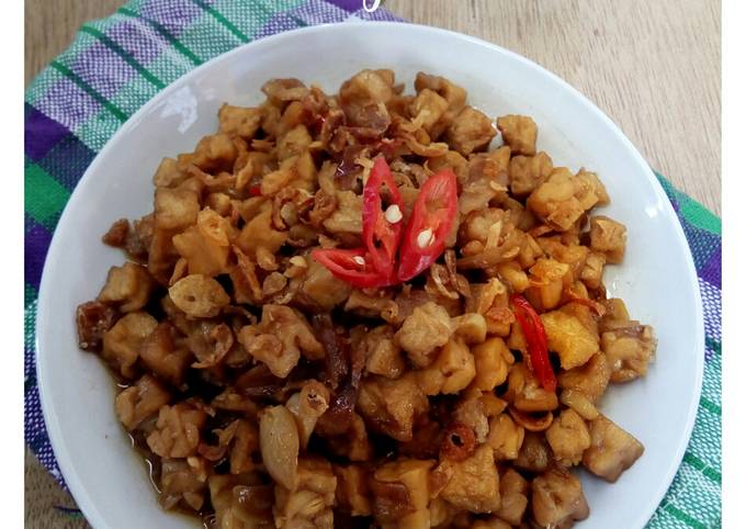 Orek Tahu Tempe