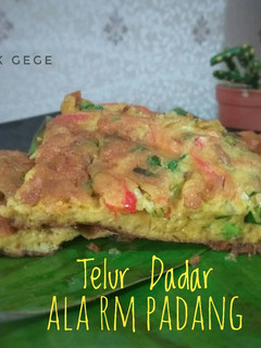 Foto resep Telur Dadar ala RM Padang🐣