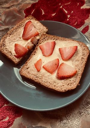 صورة لوصفة ترند التوست 🍞♥️