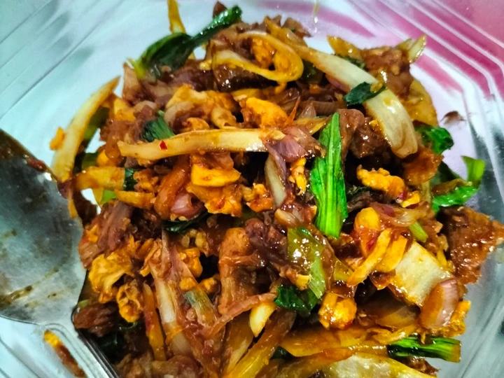 Cara Gampang Membuat Resep Beef teriyaki saos tiram Anti Ribet, Menggugah Selera