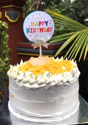 Foto resep Cake es telerr..🎂
