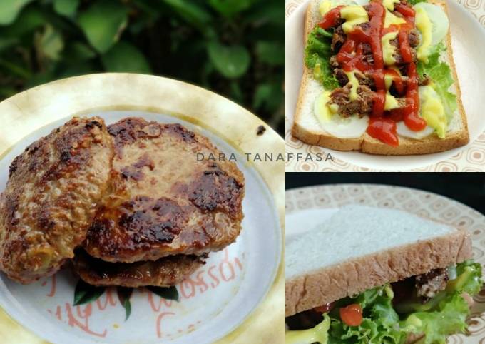 Yuk intip, Bagaimana cara buat Beef Patty Burger dijamin sesuai selera
