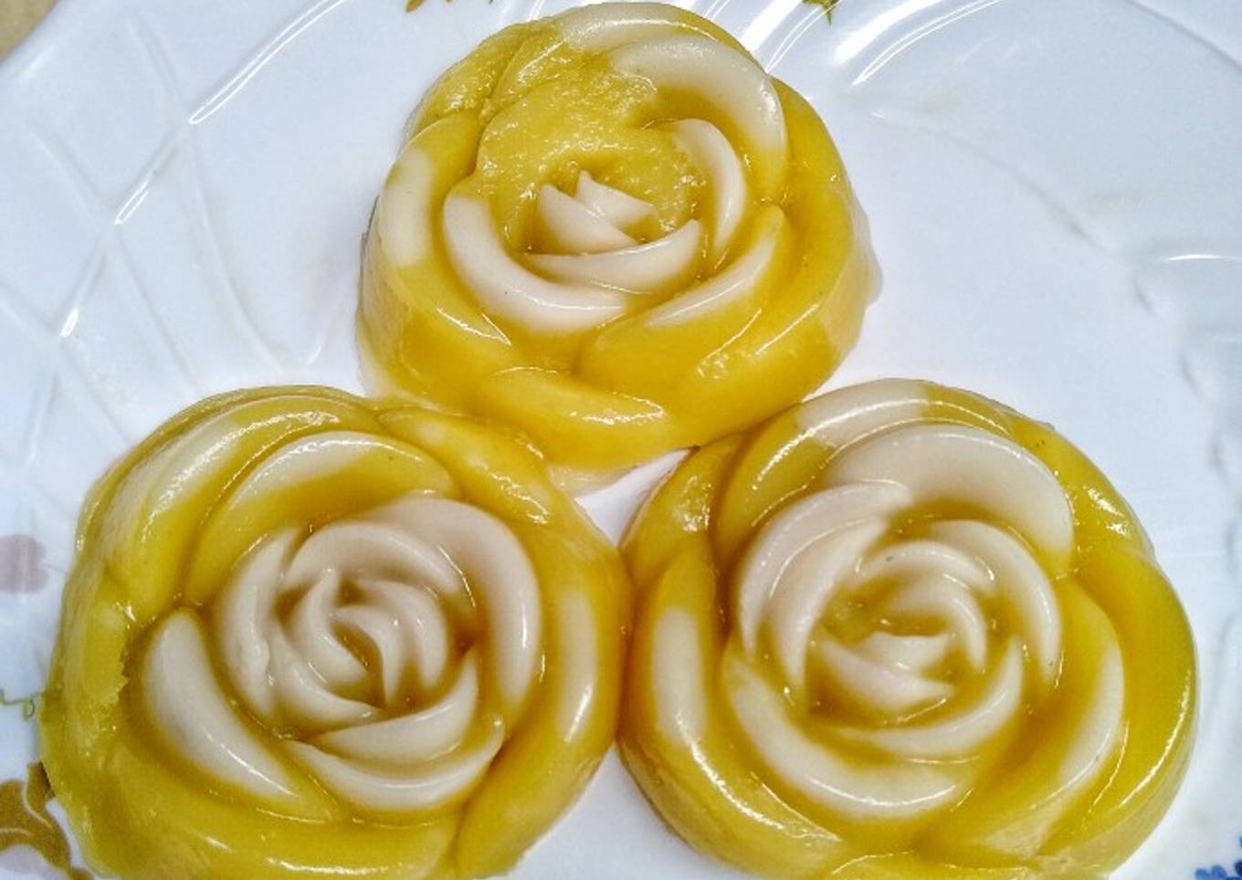 134. Kue Talam Ubi Kuning