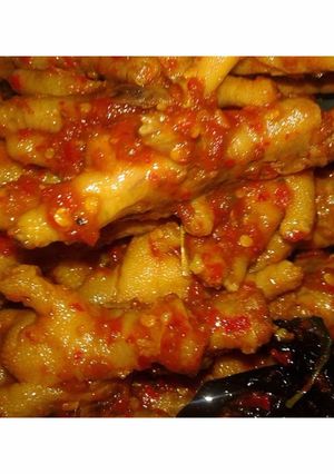 Foto resep Ceker mercon / ceker super pedas