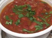 A picture of kidney beans boiled