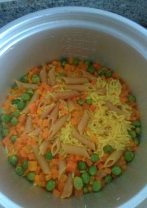 Una foto de Arroz a la Jardinera