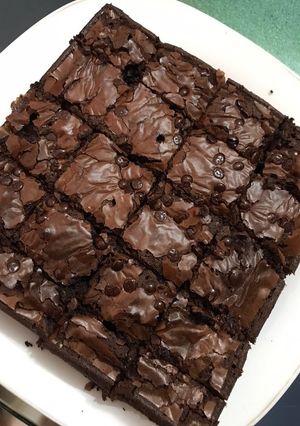 Foto resep Fudge Brownies (Takaran Sendok)