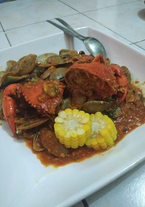 Foto resep Seafood sausaking pedasnya... 🤤