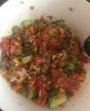 Ensalada de lentejas y quinoa