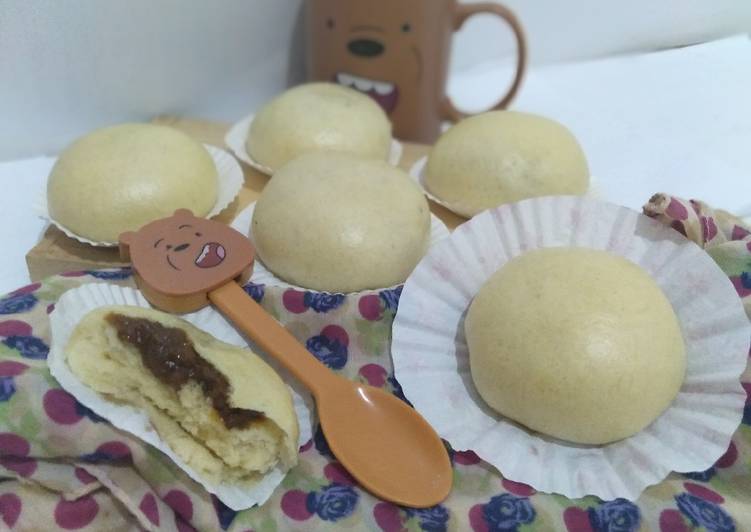 Bakpao isi ayam empuk tanpa telur🎏