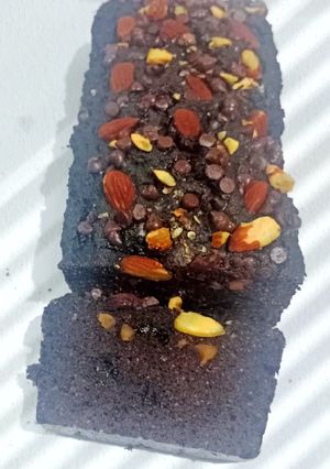 Foto resep Coconut Flour Double Chocolate Zucchini Bread K 😍