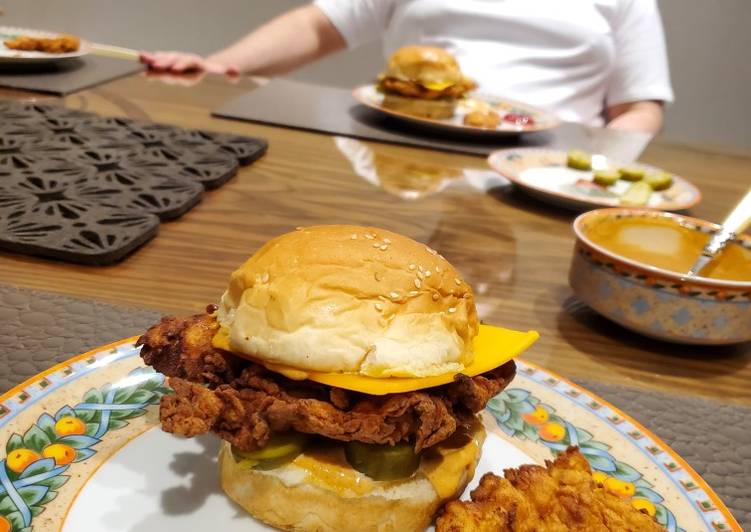 Simple Way to Make Any-night-of-the-week Popeye&#39;s Chicken Sandwich