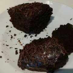 รูปของ Chocolato cake no mixer no oven no egg