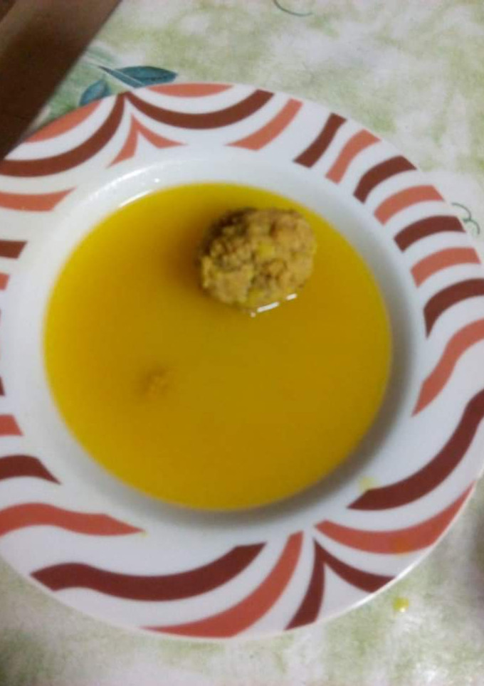 Una foto de Caldo con pelotas