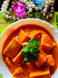 A picture of Shahi Paneer(no onion garlic).
