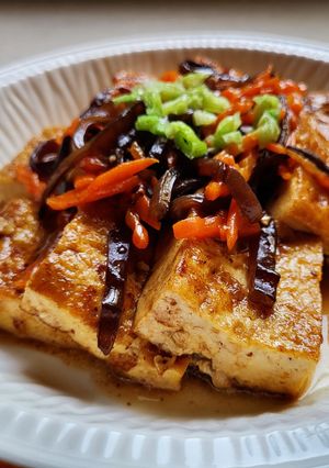 紅燒豆腐 的食譜成品照片