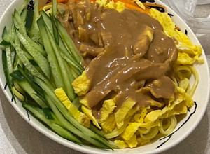 芝麻涼麵 的食譜成品照片