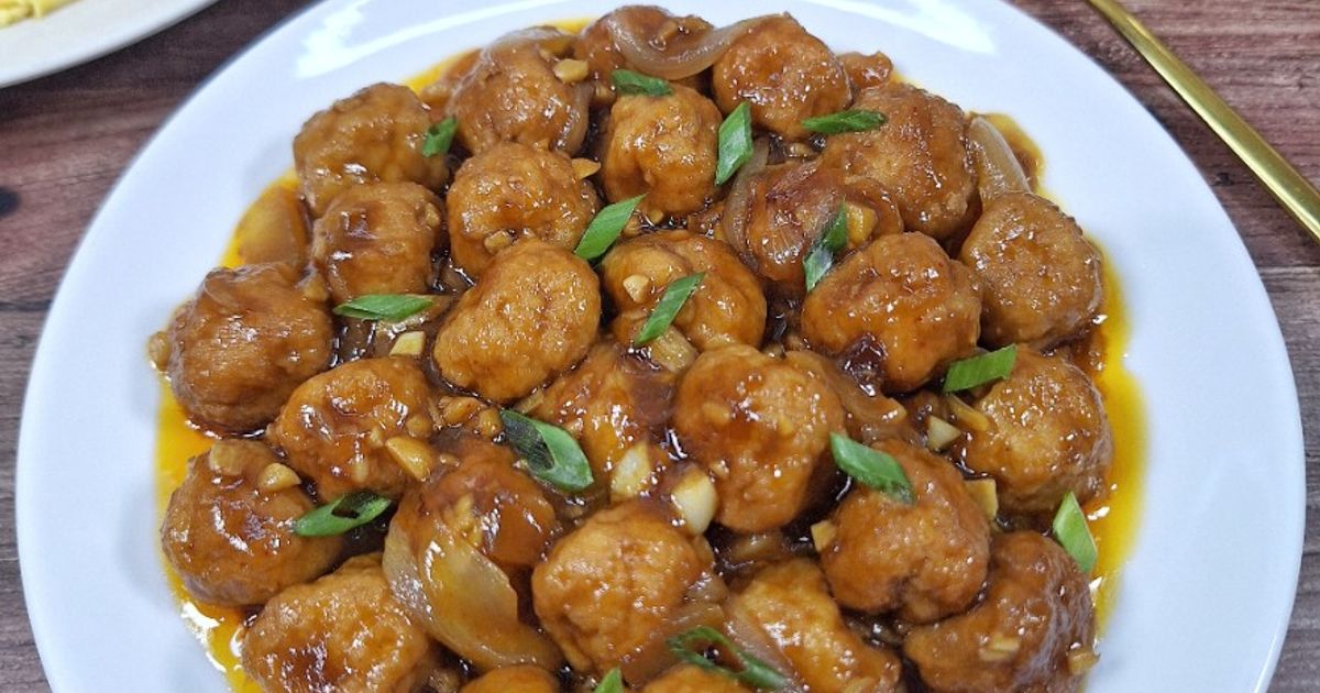 Bola-Bola Tahu Goreng Mentega