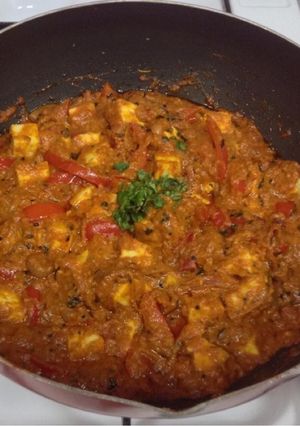 A picture of Restaurant Style Shahi Paneer { You will love it 💯 }.