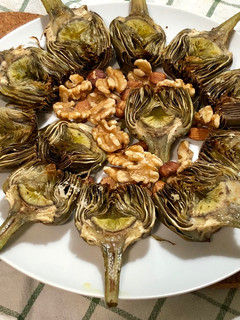 Una foto de Alcachofas al horno