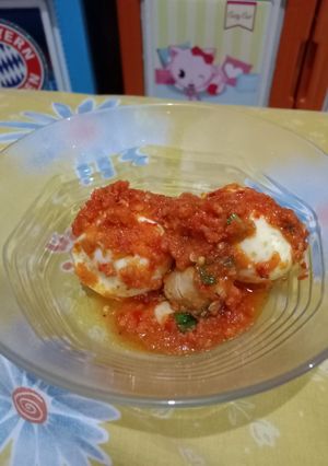 Foto resep Telor-baso balado