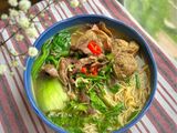 Mì Sườn Tim Heo