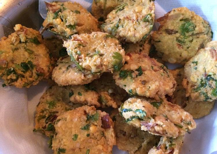 Recipe of Super Quick Homemade Mixed Dal Vada