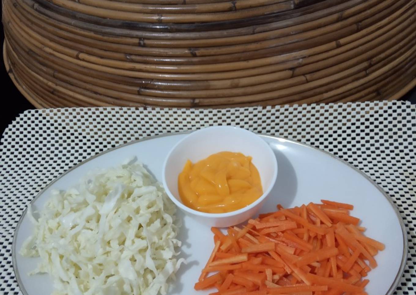 Salad HokBen Dengan Saus Mayo Keju
