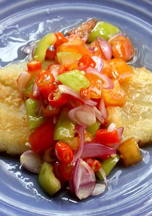Foto resep Punya Tomat? Bikin Ini Aja! Resep Sambal Dabu Dabu Khas Manado
