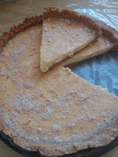 Una foto de Tarta rápida de queso