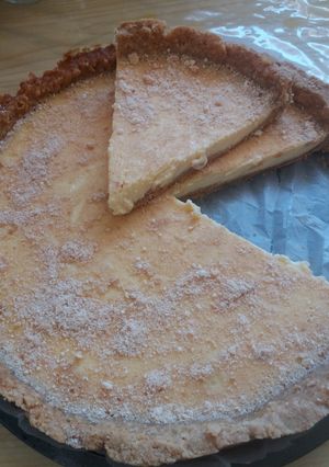 Una foto de Tarta rápida de queso