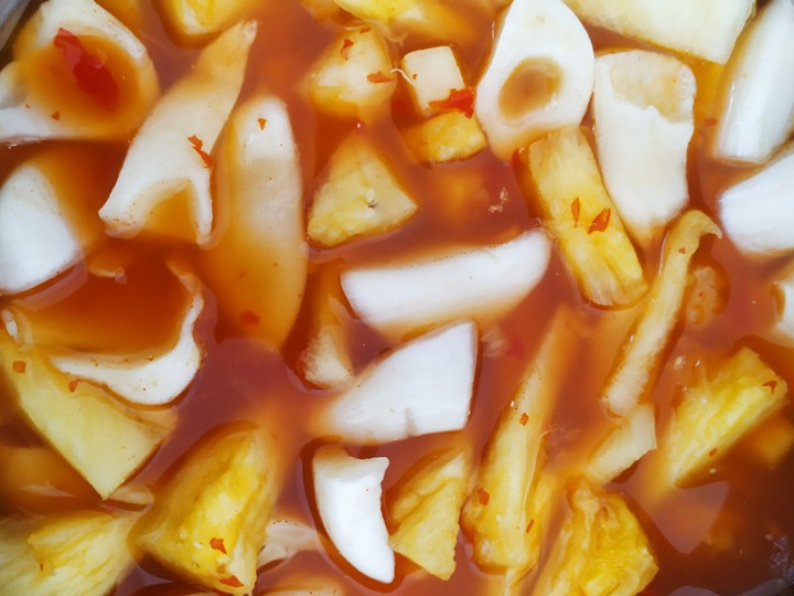 Resep Asinan Nenas Salak, Bikin Ngiler