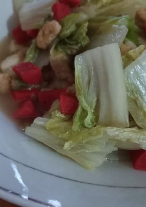 Foto resep Cah sawi putih