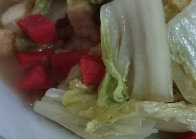 Resep Cah Sawi Putih Oleh Cerita Fhia Cookpad