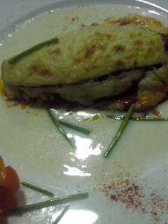 Una foto de Milhojas de berenjena con verduras