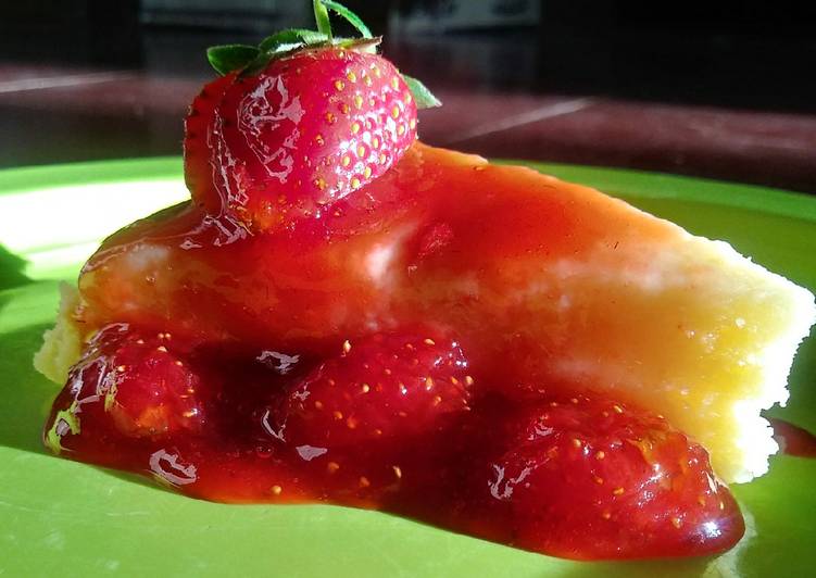 Langkah Mudah untuk Menyiapkan Strawberry Cheesecake Anti Gagal