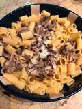 Rigatoni aux champignons