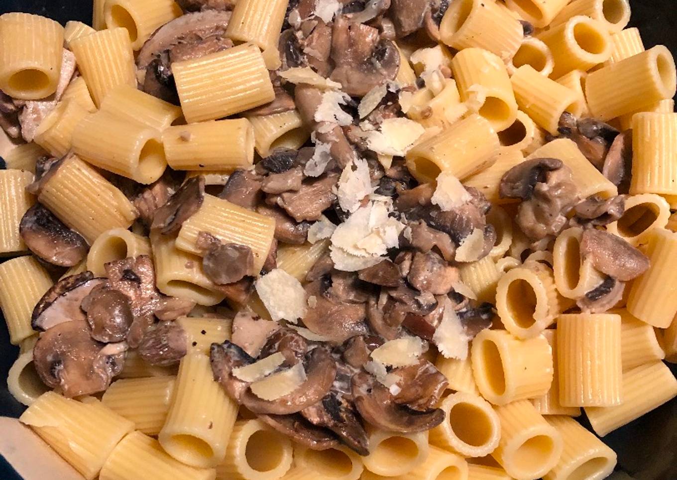 Rigatoni aux champignons