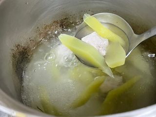 菜心排骨湯