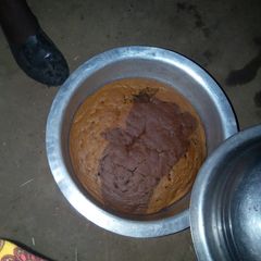 A picture of Sand oven baked cake.