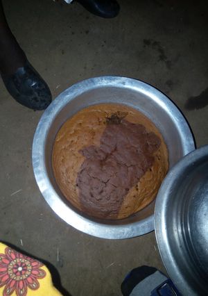A picture of Sand oven baked cake.