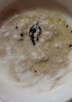 A picture of Coconut Raita.