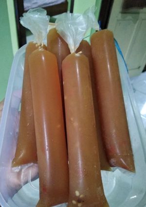 Foto resep Es rujak nanas