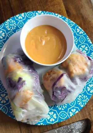 Foto resep Vietnamese spring rolls